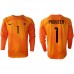 Günstige Niederlande Remko Pasveer #1 Torwart Auswärts Fussballtrikot WM 2022 Langarm